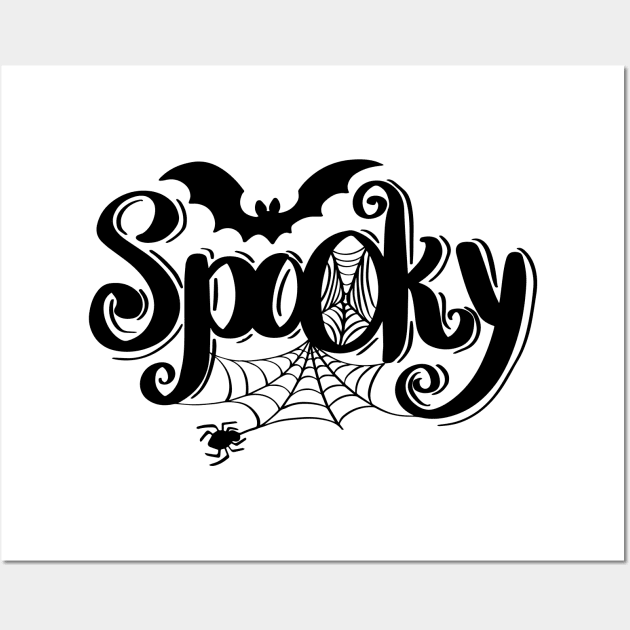 Spooky halloween Wall Art by sharukhdesign